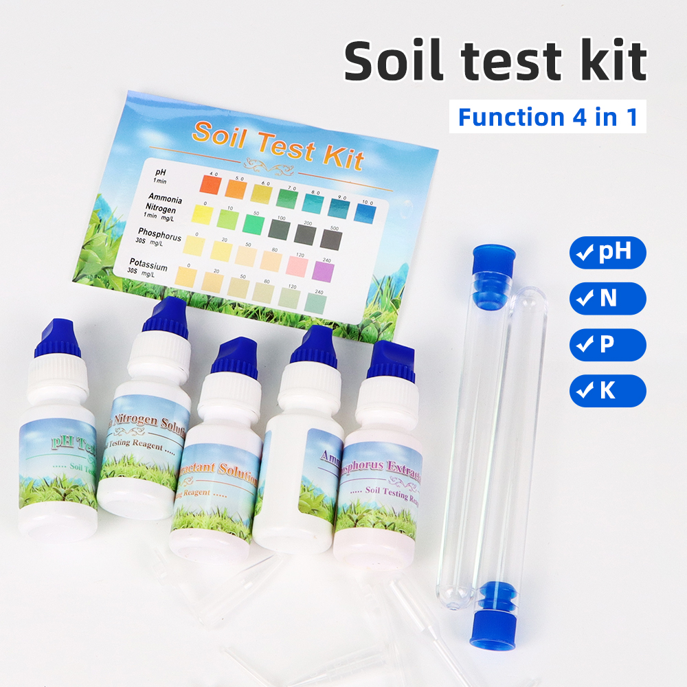 Ph Up Down Solution - Soil Test Kit PH Ammonia Nitrogen