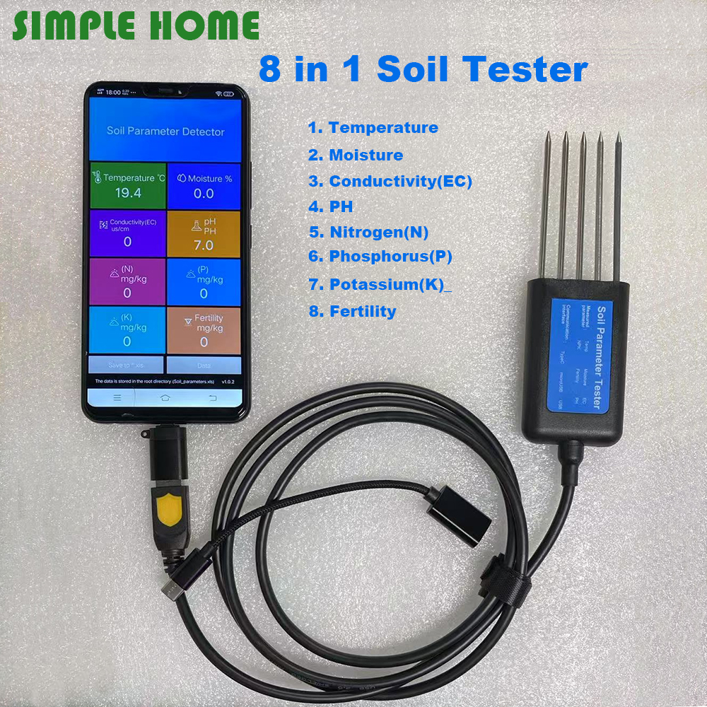 Ph Up Down Solution - High Premium Soil Tester PH EC