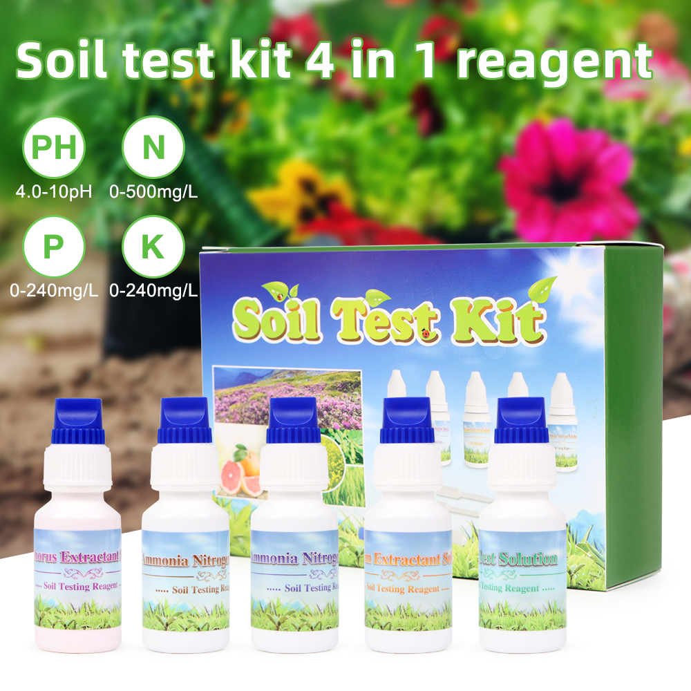 Soil Test Kit PH Ammonia Nitro - Ph Up Down Solution 리뷰 및 가격