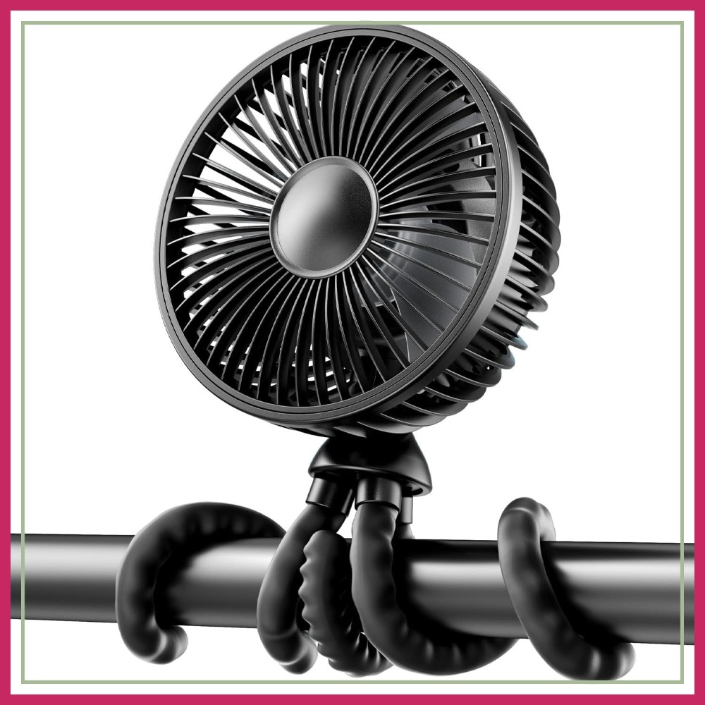 4000mAh Oscillating Mini Porta - Oscillating Fan Clip 리뷰 및 가격