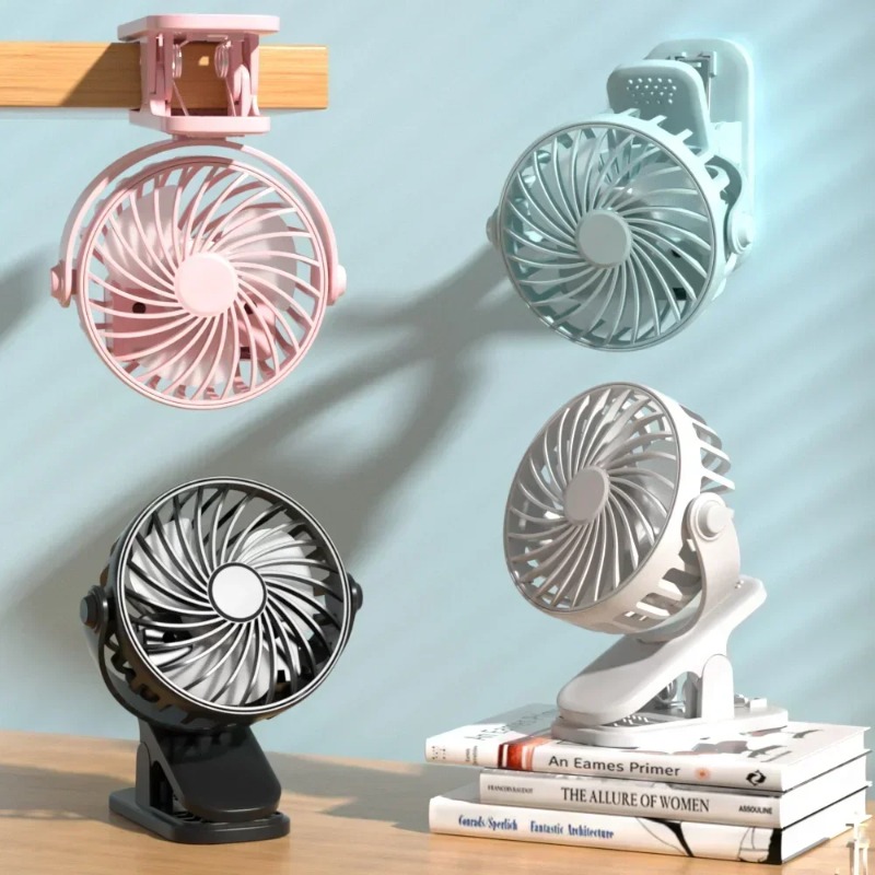 Portable Clip on Fan USB Desk  - Oscillating Fan Clip 리뷰 및 가격