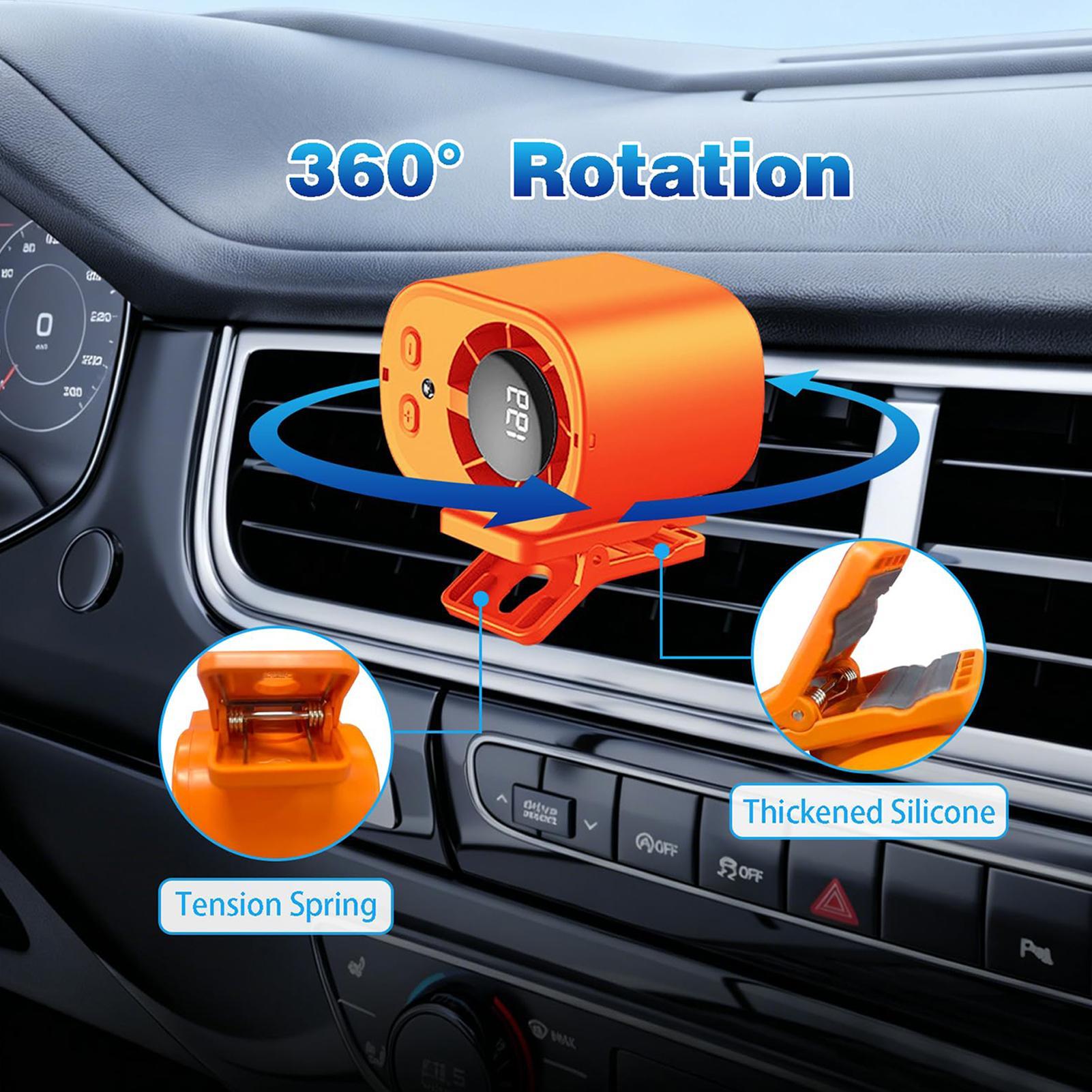 Portable Car Clip Fan 360 Degr - Oscillating Fan Clip 리뷰 및 가격