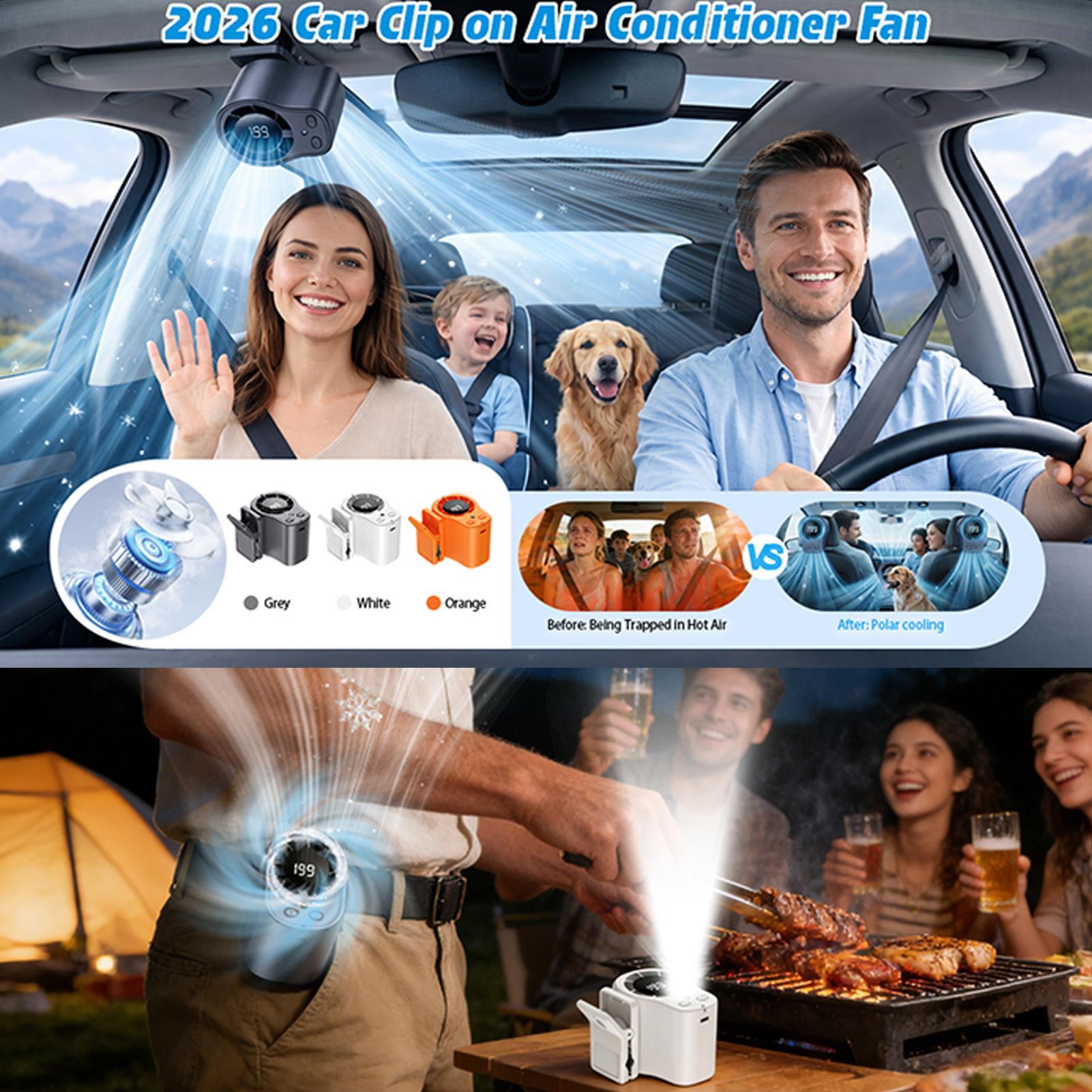 Portable Car Clip Fan 360 Degr - Oscillating Fan Clip 리뷰 및 가격