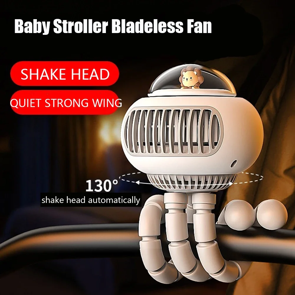 Mini Stroller Fan, Automatic O - Oscillating Fan Clip 리뷰 및 가격