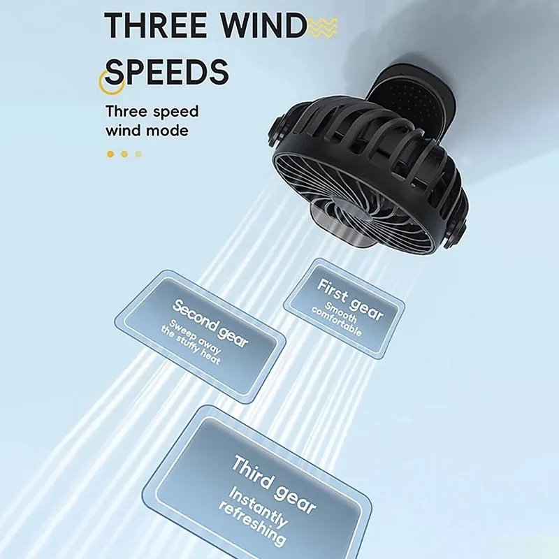 Rechargeable Portable Electric - Oscillating Fan Clip 리뷰 및 가격