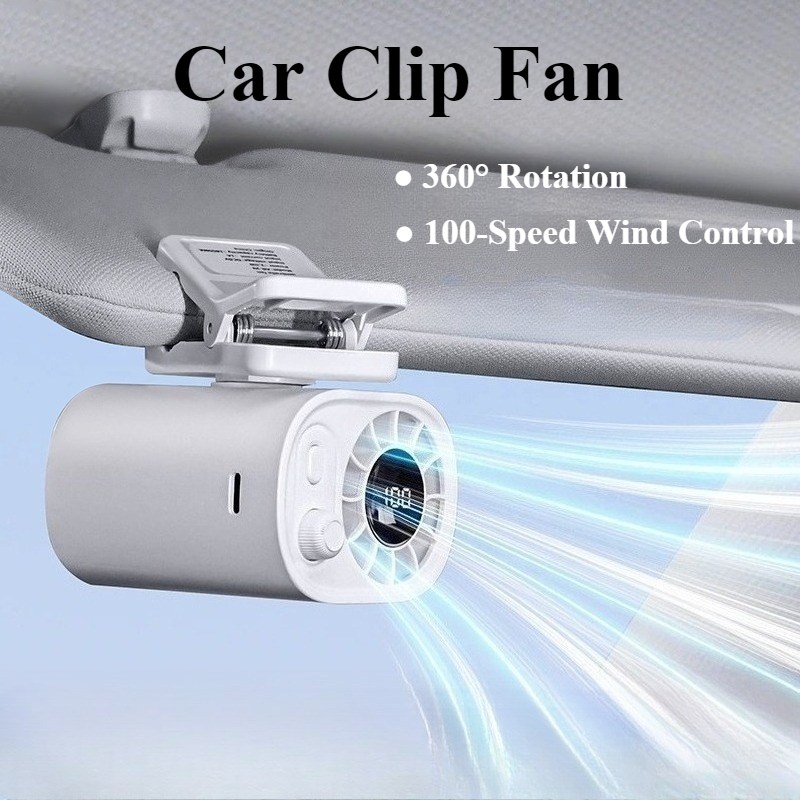 Hipacool Portable Car Clip Fan - Oscillating Fan Clip 리뷰 및 가격