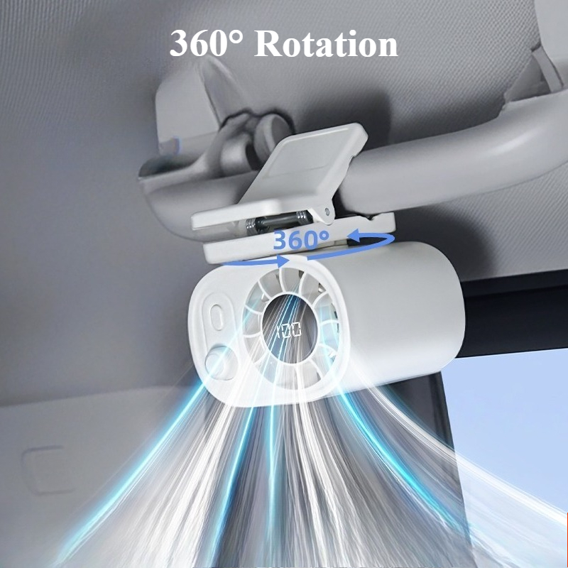 Hipacool Portable Car Clip Fan - Oscillating Fan Clip 리뷰 및 가격