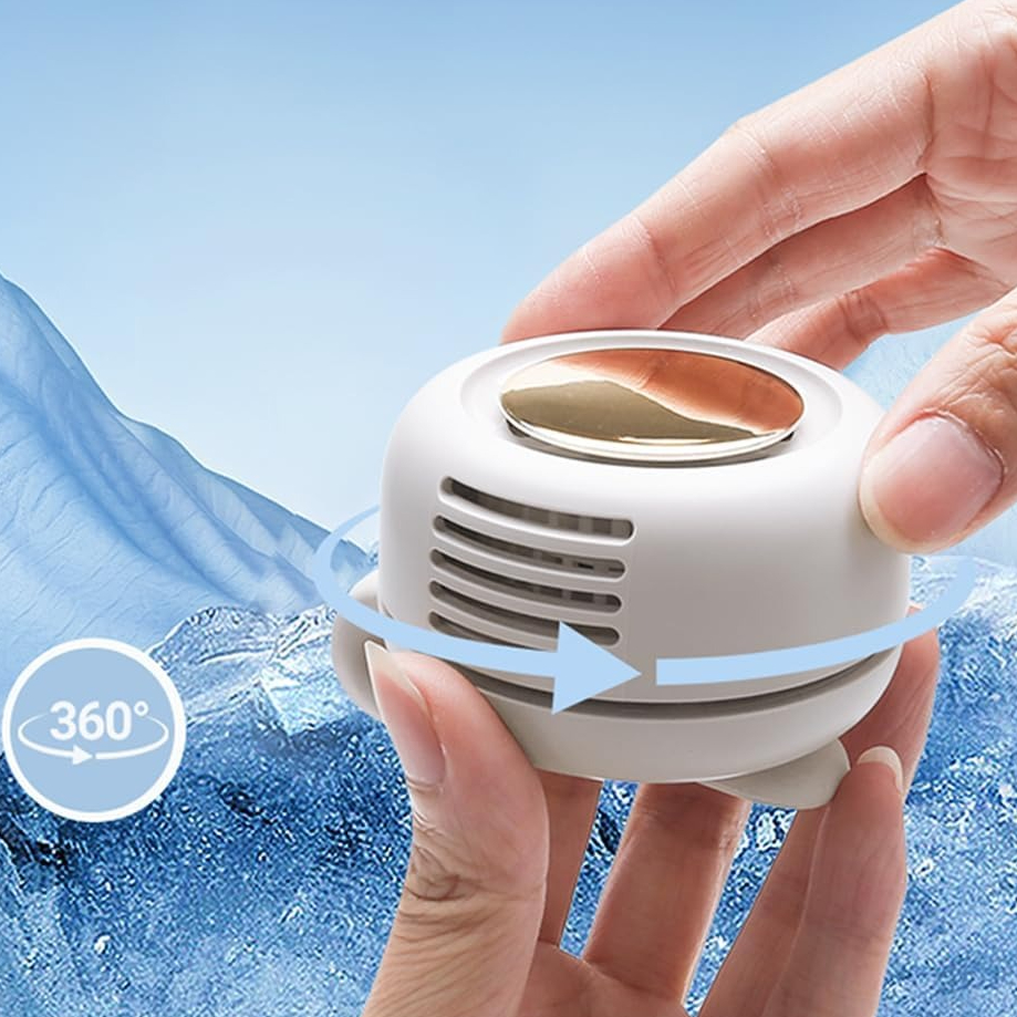 USB Mini Portable Fan Bladeles - Oscillating Fan Clip 리뷰 및 가격