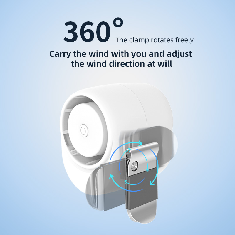 Portable Clip On Fan 1600mAh U - Oscillating Fan Clip 리뷰 및 가격