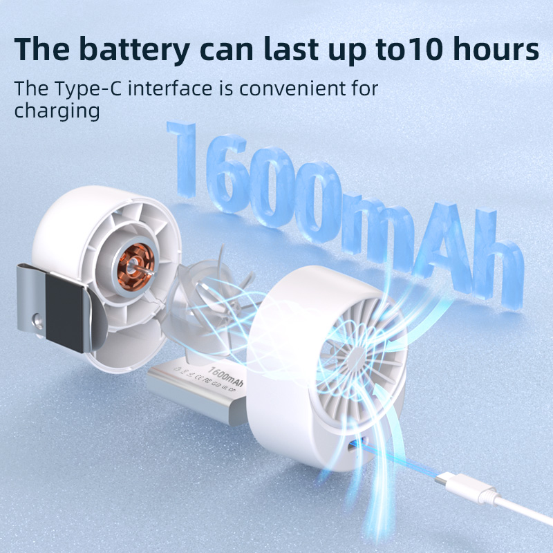 Portable Clip On Fan 1600mAh U - Oscillating Fan Clip 리뷰 및 가격