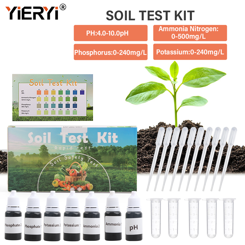 Upgraded 4 in 1 Soil Test Kit  - Ph Up Down Solution 리뷰 및 가격