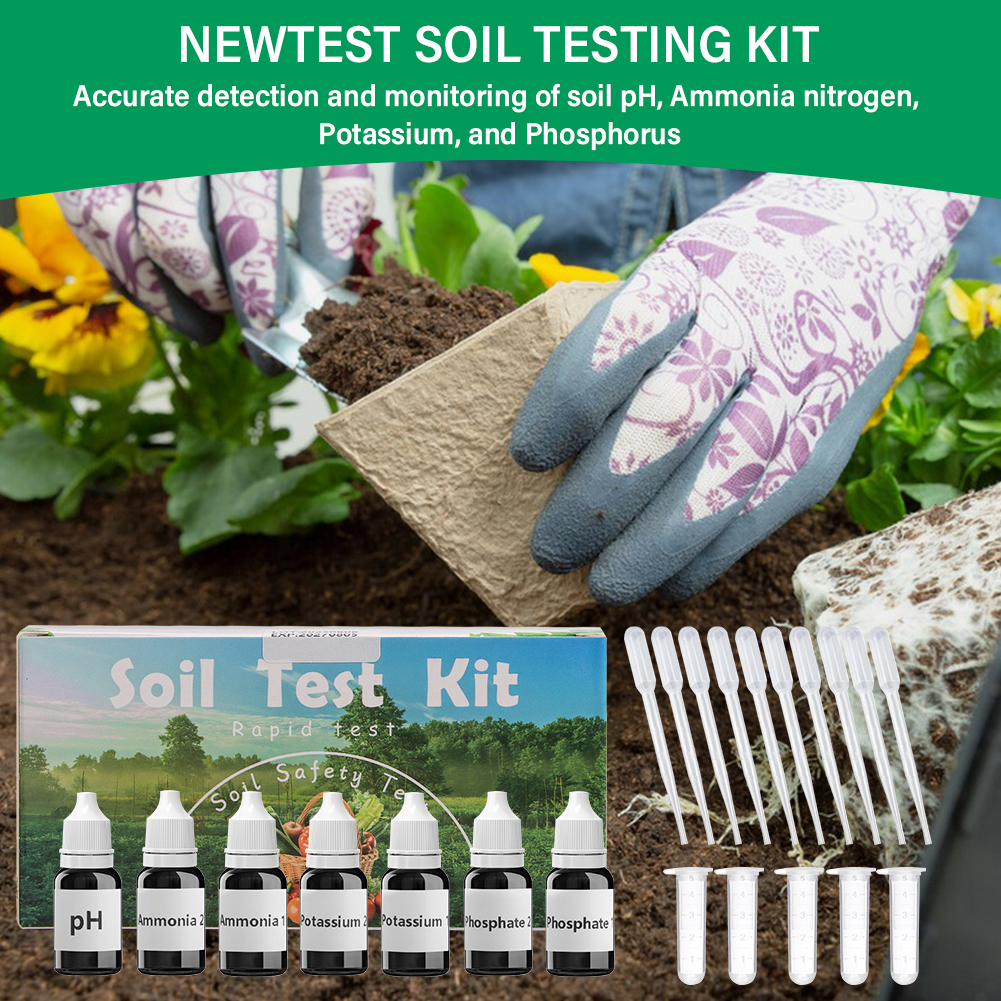 Upgraded 4 in 1 Soil Test Kit  - Ph Up Down Solution 리뷰 및 가격