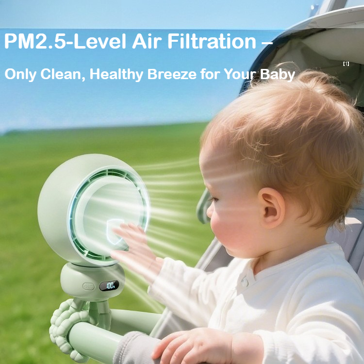 Octopus Stroller Fan - Auto-Os - Oscillating Fan Clip 리뷰 및 가격